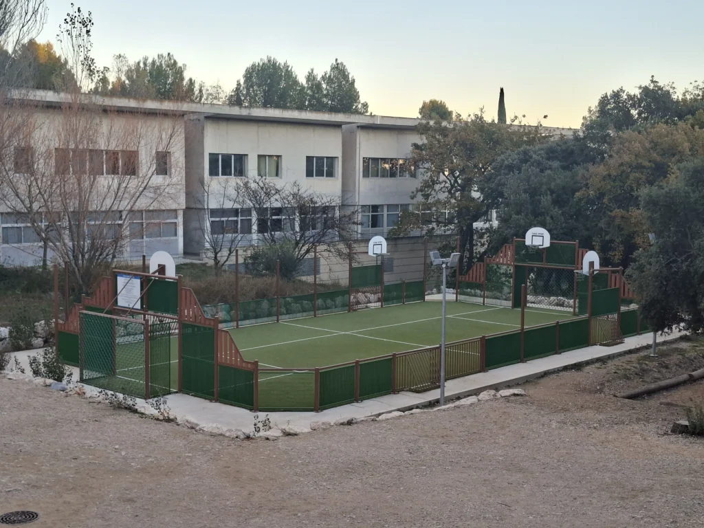 Équipements sportifs à la MFR Garachon